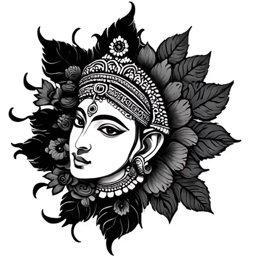 Hindu tattoo design idea