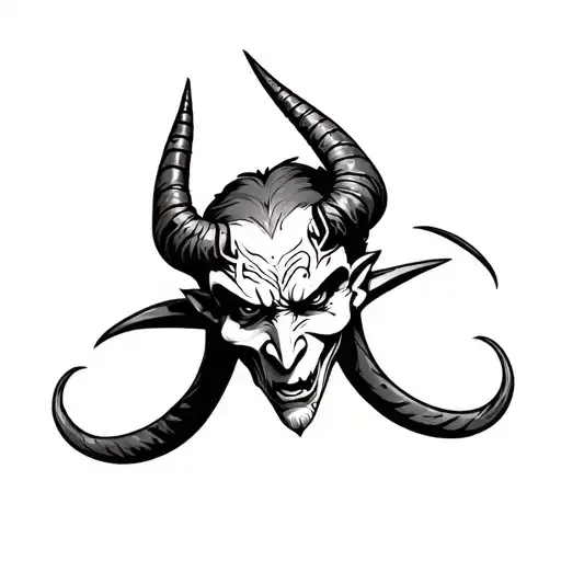 fun devil tattoo tattoo design idea