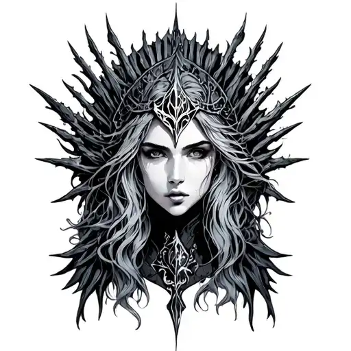 Throne Of Glass tattoo design idea