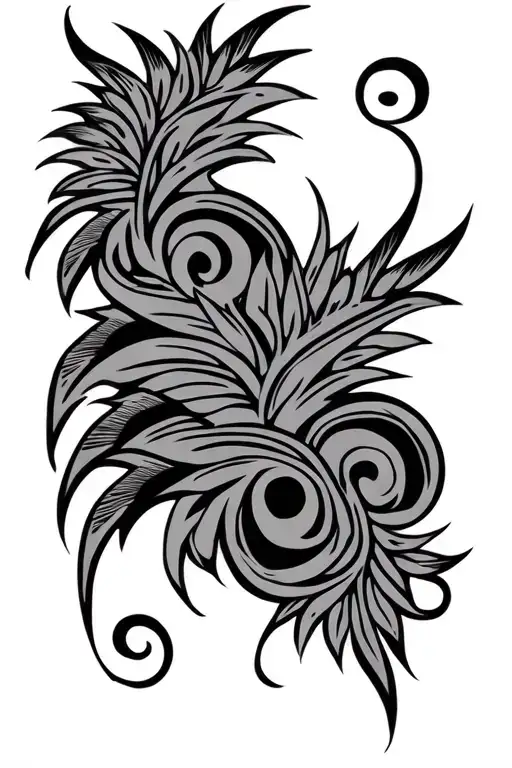 tribal samoa tattoo design idea