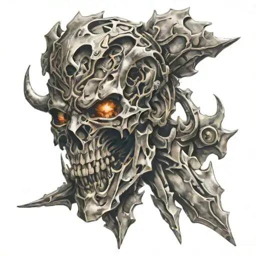 Only after enduring the tests of fire,Iron is forged tattoo design idea