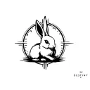 destiny 2 bunny rabbit tattoo design idea