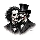 Jekyll And Hyde tattoo design idea