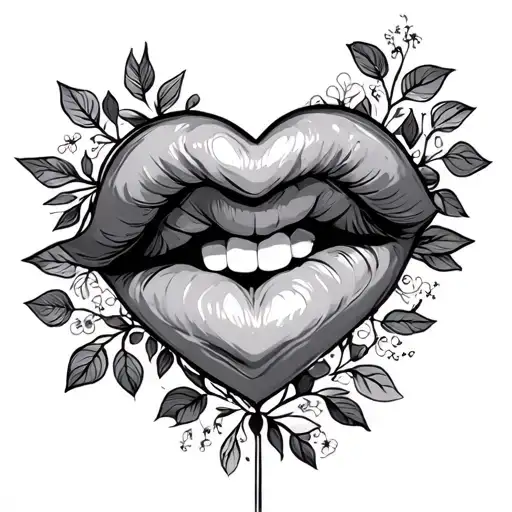 love, met online, forever tattoo design idea