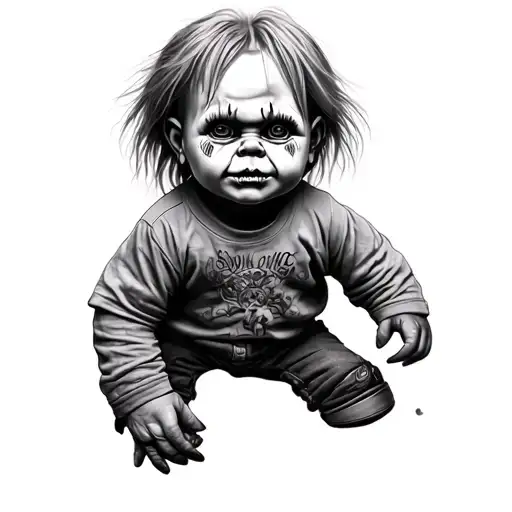 Chucky tattoo design idea