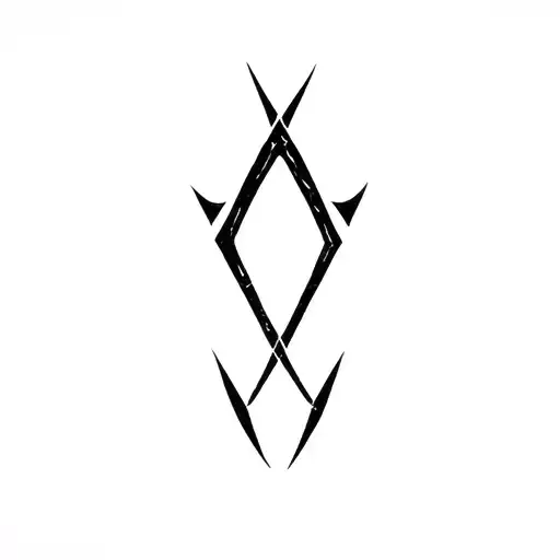 protector rune  tattoo design idea