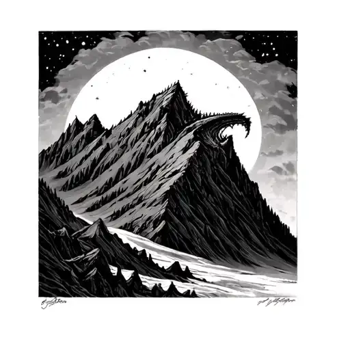 night on bald mountain chernabog tattoo design idea