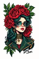 BWC addict tattoo design idea