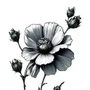 Buttercup tattoo design idea