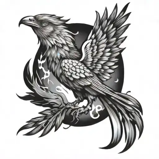 harry potter phoenix tattoo tattoo design idea