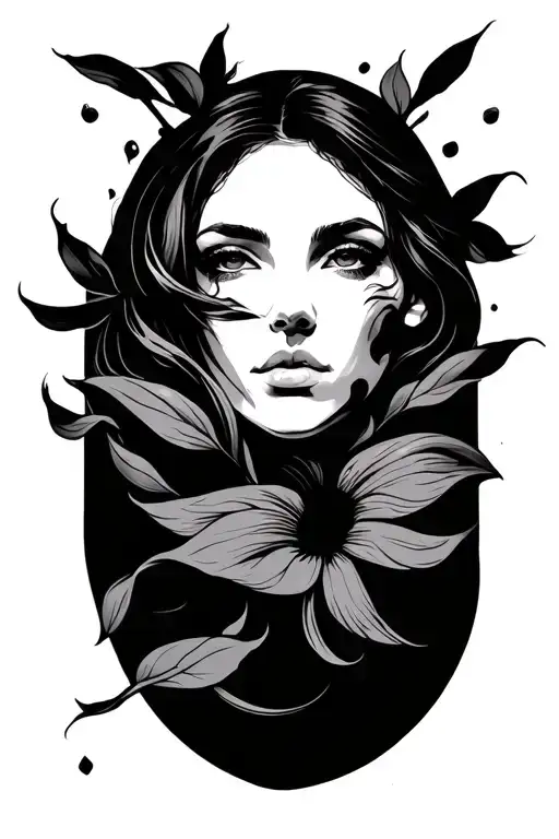 Grit and grace tattoo design idea