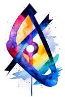 Abstract. lines that point a ways we imagine. free mason, medicine, travel, thin lines . vitruvio men, leonardo da vinci tattoo design idea