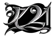 Roman numerals 07 22 2021 tattoo design idea