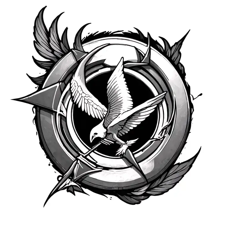 the hunger games tattoo design idea