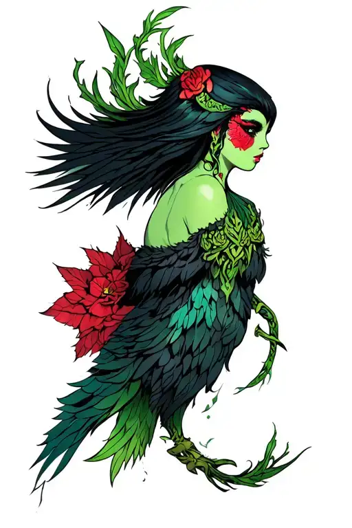 badb macha and nemain (the morrigan) tattoo design idea