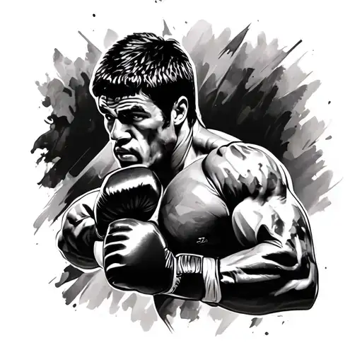 Rocky Balboa tattoo design idea