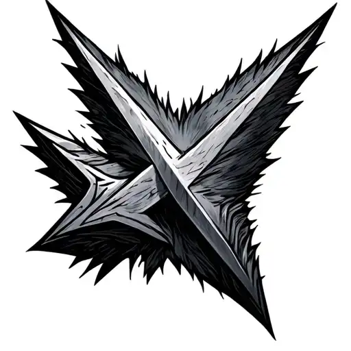 arrow head tattoo design idea
