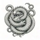 Jormungandr tattoo design idea