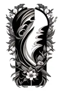 Half-Sleeve Tattoo Diagram LayoutWrist → Elbow (Front, Outer, Inner, Back o tattoo design idea