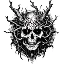 underworld hell tattoo design idea