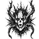 underworld hell tattoo design idea