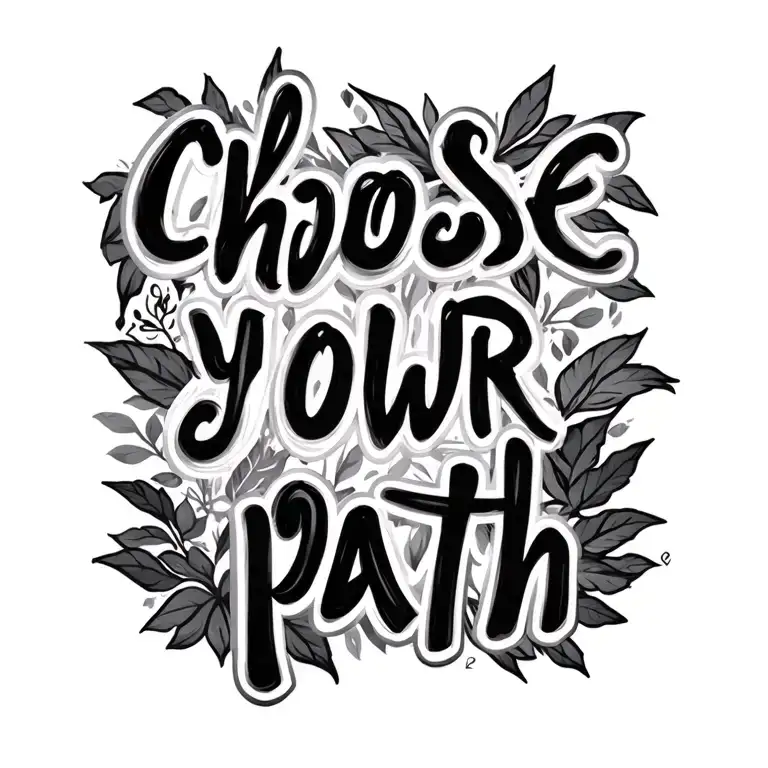 "Choose your own path" pocahontas de disney tattoo design idea