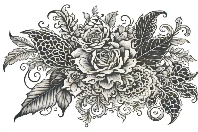 alive tattoo design idea