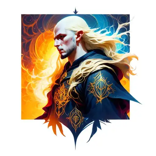 invoker dota 2 tattoo design idea