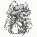 Helluva Boss tattoo design idea