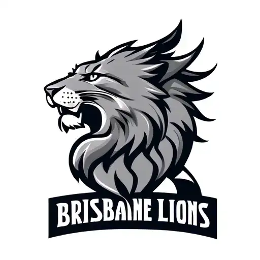 Brisbane Lions logo tattoo design idea