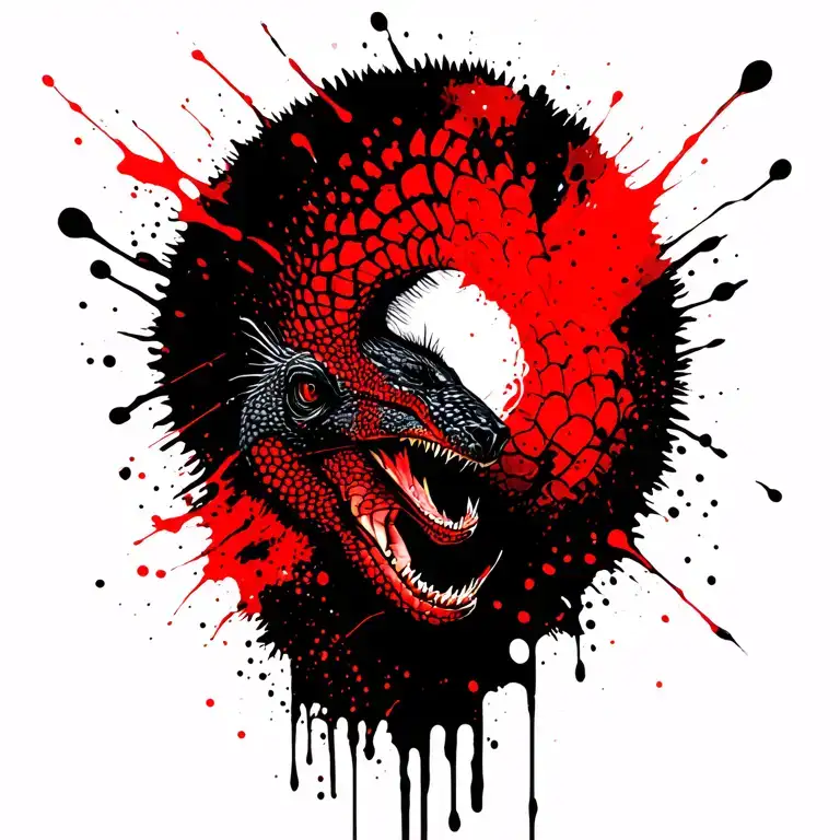 pangolin tattoo design idea