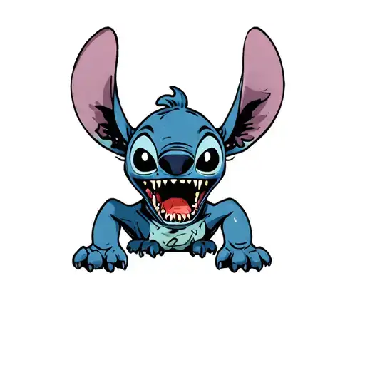 zombie stitch tattoo design idea