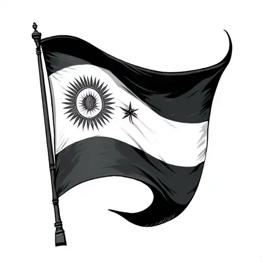 Filipino Flag tattoo design idea