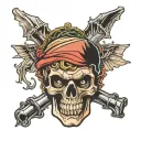 Goonies never say die tattoo design idea