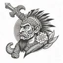 Lapu Lapu tattoo design idea