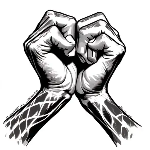 Gay Fisting tattoo design idea