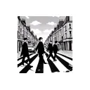 Abbey Road tattoo design idea