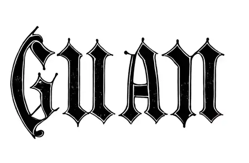 "GUAM" tattoo design idea