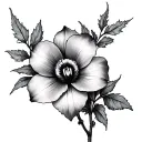 aconite, hemlock, belladonna tattoo design idea