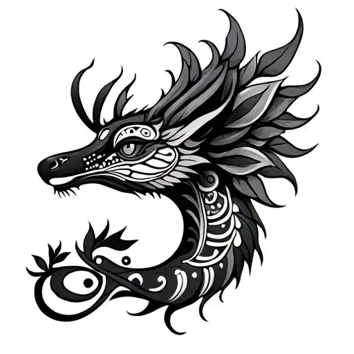 Alebrije tattoo design idea