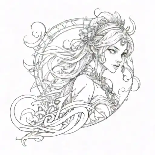 Aria the origination  tattoo design idea