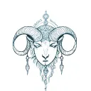 Libra And Aries tattoo design idea