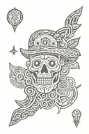Mexican culture tattoo design idea