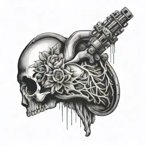 Organ Donor tattoo design idea