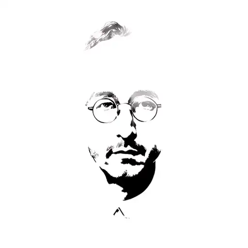john lennon tattoo design idea