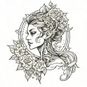 elfe just a simple tattoo design idea