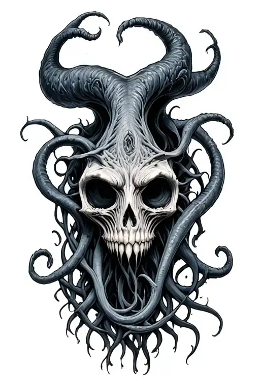 eldritch horror tattoo design idea