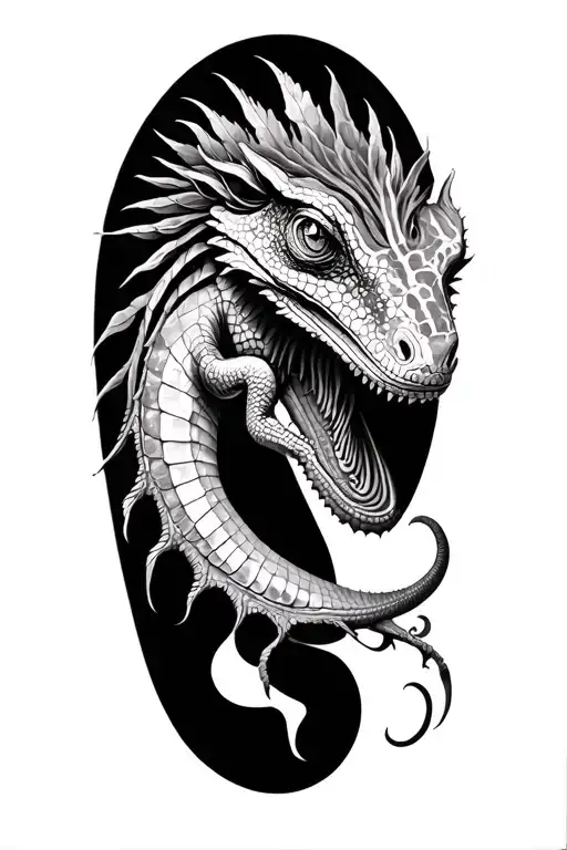 Alex Grey cameleon tattoo design idea