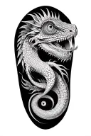 Alex Grey cameleon tattoo design idea