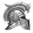 gladiator helmet austria tattoo design idea